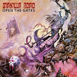 Manilla Road Open The Gates (Splatter Vinyl) VINYL LP