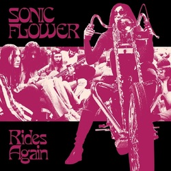 Sonic Flower Rides Again (Striped White/Black/Pink Vinyl) VINYL LP