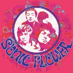 Sonic Flower Sonic Flower (Tie Dye Pink/White/Blue Vinyl) VINYL LP