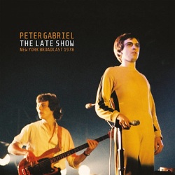 Peter Gabriel Late Show CLEAR SMOKE PINK VINYL LP