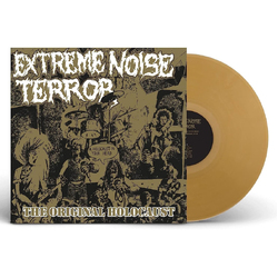 Extreme Noise Terror Holocaust In Your Head The Original Holocaust GOLD VINYL LP