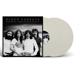 Black Sabbath Syracuse WHITE VINYL 2LP