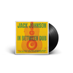 Jack Johnson In Between Dub BLACK VINYL LP