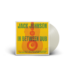 Jack Johnson In Between Dub Indies Exclusive MILKY WHITE VINYL LP