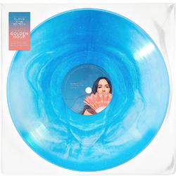 Kacey Musgraves Golden Hour GLITTERY SKY BLUE VINYL LP