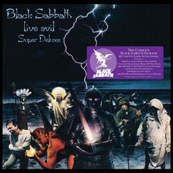 Black Sabbath Live Evil Remastered Super Deluxe Boxset VINYL 4 LP
