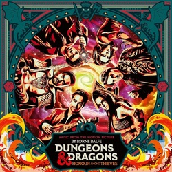 Lorne Balfe Dungeons & Dragons: Honor Amongst Thieves BLACK VINYL 2 LP