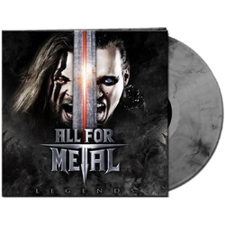 All For Metal Legends (Silver/Black Marbled Vinyl) VINYL LP