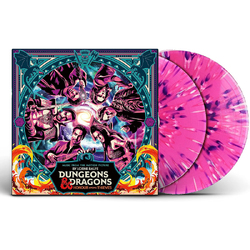 Lorne Balfe Dungeons & Dragons: Honor Amongst Thieves PINK SPLATTER VINYL 2 LP