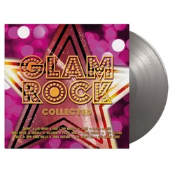 Various Artists Glam Rock Collected MOV LIMITED #D 180GM SILVER VINYL 2 LP