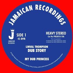 Linval Thompson My Dub Princess VINYL LP