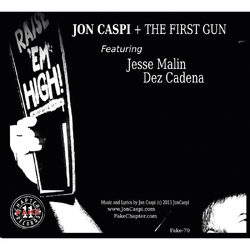 Jesse Malin  Dez Cadena Jon Caspi & The First Gun Raise 'Em High!/Nervous Breakdown VINYL LP