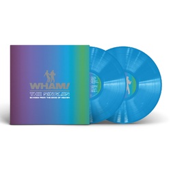 Wham! The Singles Echoes From The Edge Of Heaven BLUE VINYL 2 LP