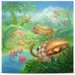 Seth Parker Bugsnax ORANGE CREAM VINYL LP