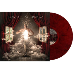 For All We Know Take Me Home TRANSPARENT RED & BLACK VINYL LP