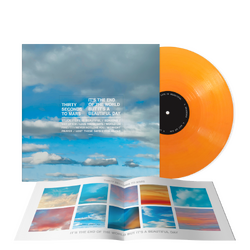 Thirty Seconds To Mars Its The End Of The World But Its A Beautiful Day INDIE EX ORANGE VINYL 2 LP