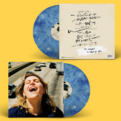 Alex Lahey The Answer Is Always Yes BLUE & WHITE MARBLED VINYL LP