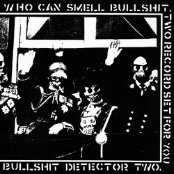 CRASS Bullshit Detector Two Grey VINYL LP