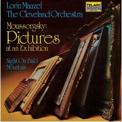 Lorin Maazel & The Cleveland Orchestra Mussorgsky: Pictures at an Exhibition / Night on Bald Mountain VINYL LP