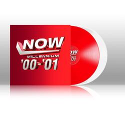 NOW - Millennium 2000 - 2001 LIMITED RED & WHITE VINYL 2 LP