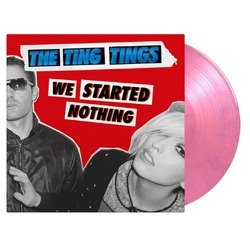 The Ting Tings We Started Nothing MOV ltd #d 180GM PINK/PURPLE MARBLE VINYL LP
