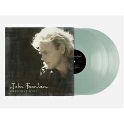 John Farnham Greatest Hits BOTTLE GREEN VINYL 2 LP