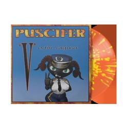 Puscifer V Is For Vagina ORANGE CRUSH W/CANARY YELLOW VINYL LP