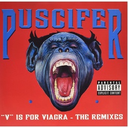 Puscifer V Is For Viagra The Remixes BLUE/MAGENTA/BLACK VINYL 2 LP
