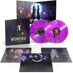 Danny Elfman & Chris Bacon Wednesday PURPLE VINYL 2 LP