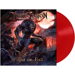 Night Legion Fight Or Fall (Ltd. Red Lp) VINYL LP