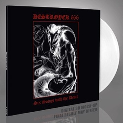 Destroyer 666 Six Songs With The Devil (White Vinyl) VINYL LP