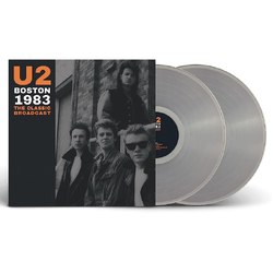 U2 Boston 1983 (Clear Vinyl) VINYL LP