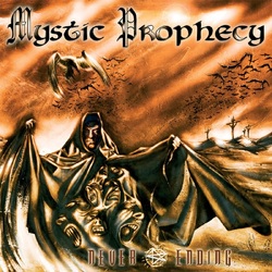 Mystic Prophecy Never Ending (Gold Vinyl) VINYL LP