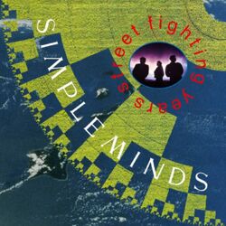 Simple Minds Street Fighting Years VINYL 2 LP