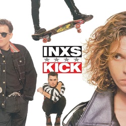 INXS Kick CLEAR VINYL LP