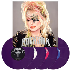 Dolly Parton Rockstar DEEP PURPLE VINYL 4 LP BOX SET