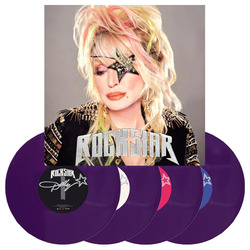 Dolly Parton Rockstar DEEP PURPLE VINYL 4 LP BOX SET