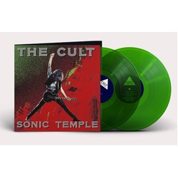 The Cult Sonic Temple TRANSLUCENT GREEN VINYL 2 LP