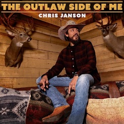 Chris Janson Outlaw Side Of Me NEON ORANGE VINYL 2LP