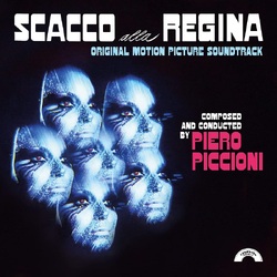 Piero Piccioni Scacco Alla Regina Ost SKY BLUE & WHITE MARBLED VINYL LP