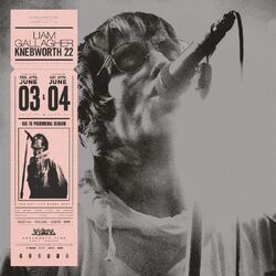 Liam Gallagher Knebworth 22 BLACK VINYL 2 LP