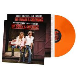 Brooke McClymont & Adam Eckersley Up Down & Sideways ORANGE CRUSH VINYL LP