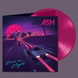 Ash Race The Night TRANSPARENT VIOLET VINYL LP