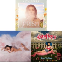 Katy Perry Prism / Teenage Dream / One Of The Boys 3 X ALBUM BLACK VINYL 5LP BUNDLE
