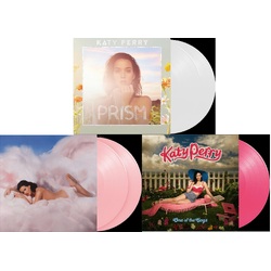 Katy Perry Prism / Teenage Dream / One Of The Boys 3 X ALBUM COLOURED VINYL 5LP BUNDLE