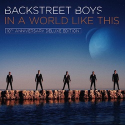 Backstreet Boys In A World Like This 10th Anny Half Blue/Half Yellow VINYL 2LP