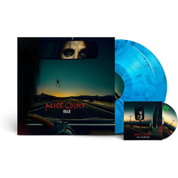Alice Cooper Road BLUE MARBLE VINYL 2 LP + DVD