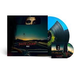 Alice Cooper Road LIMITED BLUE/BLACK SPLIT COLOUR VINYL 2 LP +DVD