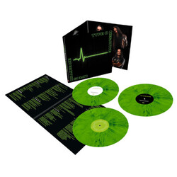 Type O Negative Life Is Killing Me 20th Anniversary GREEN/BLACK MIX VINYL 3 LP