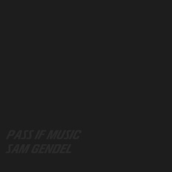 Sam Gendel Pass If Music VINYL LP